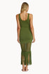 PQ Swim Olive Claudia Fringe Dress